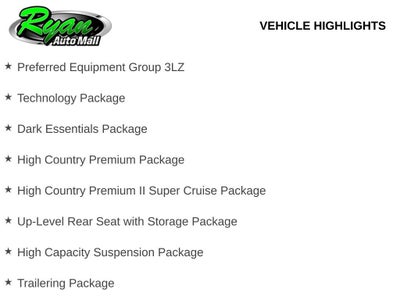 2026 Chevrolet Silverado 1500 High Country