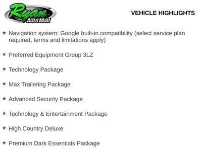 2026 Chevrolet Suburban High Country