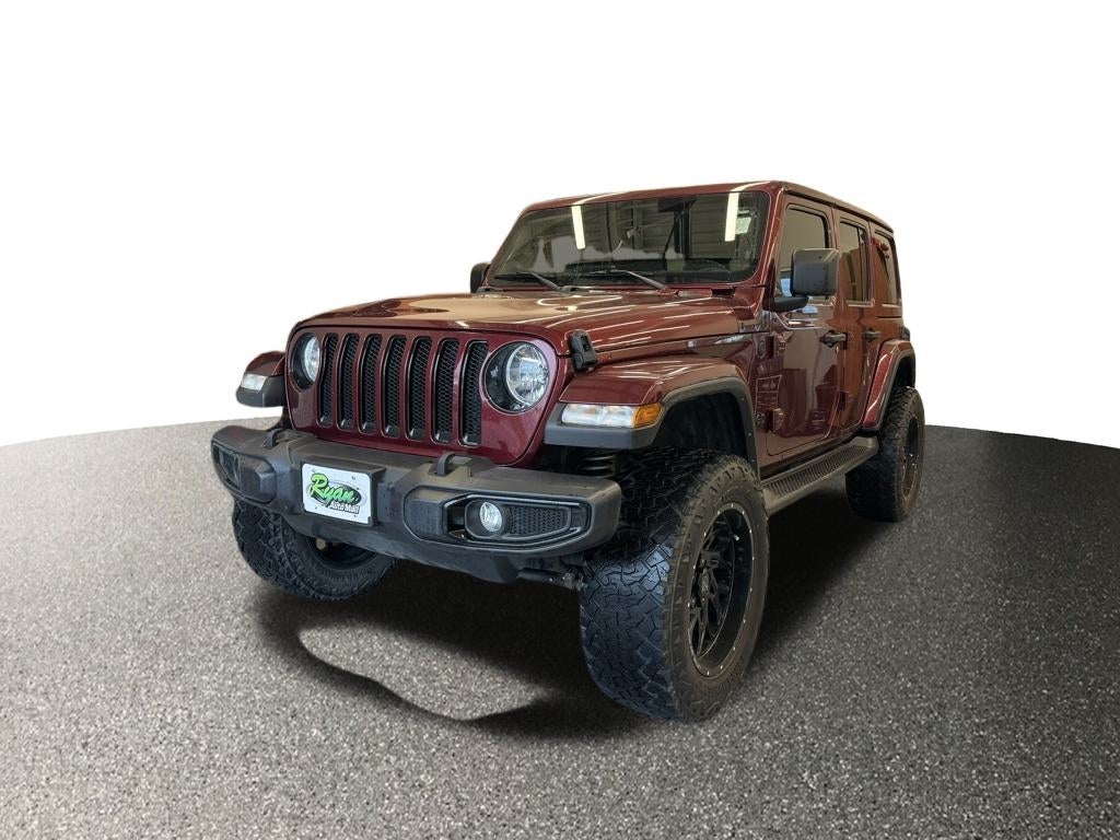 Used 2021 Jeep Wrangler Unlimited Sahara Altitude with VIN 1C4HJXEN2MW772855 for sale in Buffalo, Minnesota