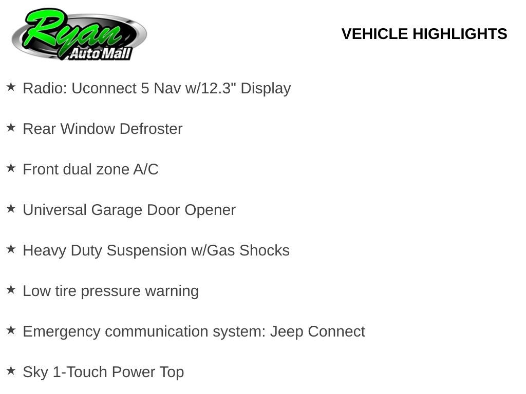 2026 Jeep Wrangler Sahara