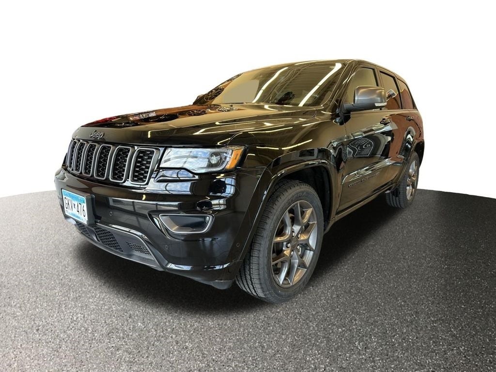 Used 2021 Jeep Grand Cherokee 80th Edition with VIN 1C4RJFBG7MC648070 for sale in Buffalo, Minnesota
