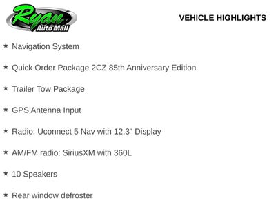 2026 Jeep Grand Cherokee Limited 85th Anniversary