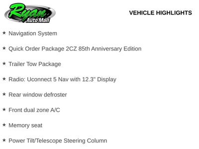 2026 Jeep Grand Cherokee Limited 85th Anniversary Edition