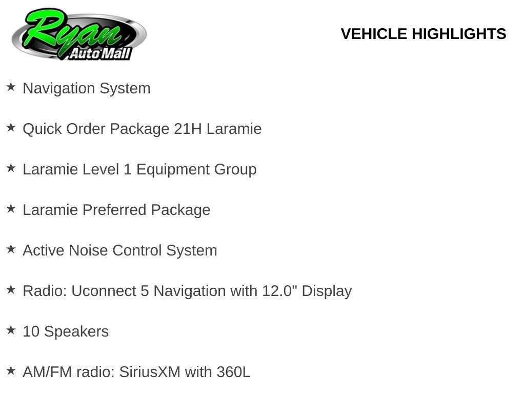 2026 RAM 1500 Laramie