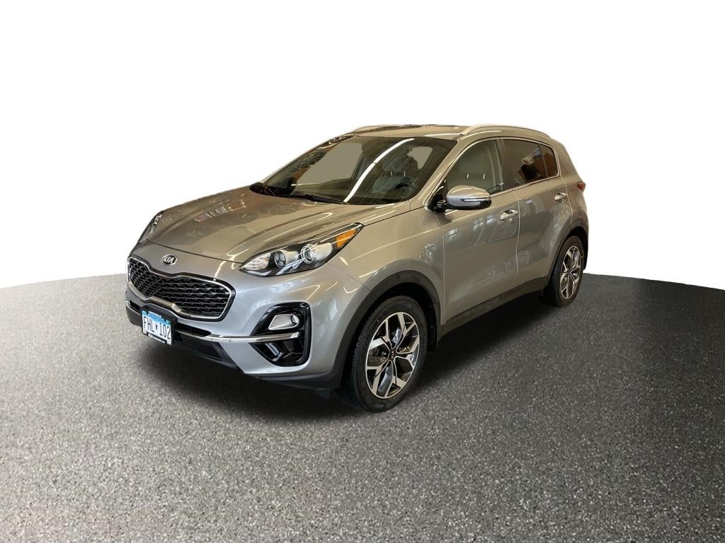 Used 2021 Kia Sportage EX with VIN KNDPNCAC5M7850245 for sale in Buffalo, Minnesota