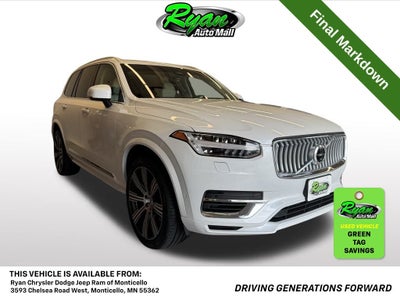 2023 Volvo XC90 Recharge Plug-In Hybrid Ultimate