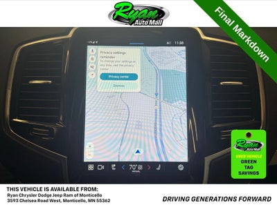 2023 Volvo XC90 Recharge Plug-In Hybrid T8 Plus Bright Theme 7 Passenger