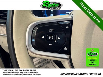 2023 Volvo XC90 Recharge Plug-In Hybrid T8 Plus Bright Theme 7 Passenger