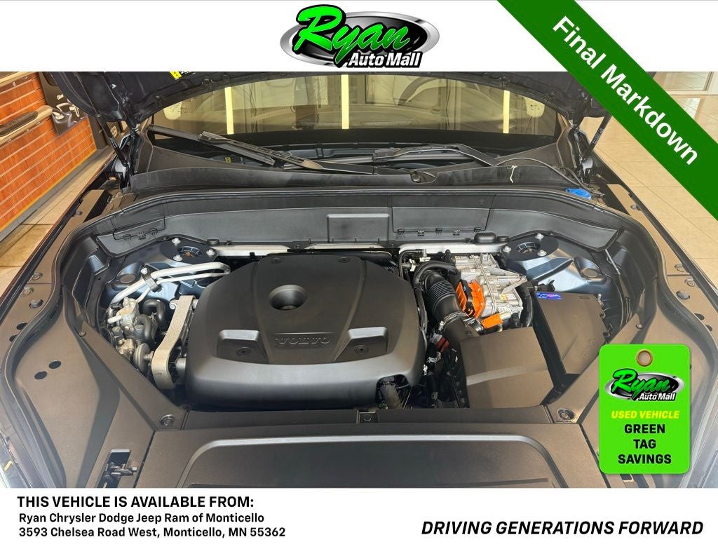 2023 Volvo XC90 Recharge Plug-In Hybrid T8 Plus Bright Theme 7 Passenger