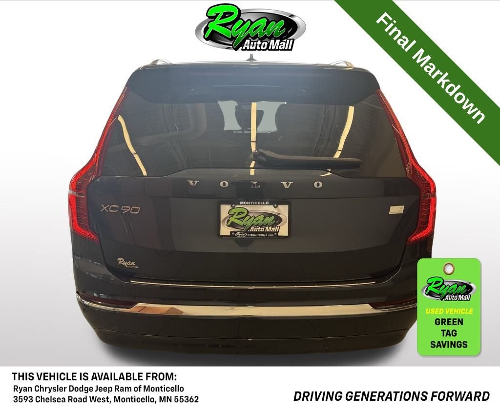 2023 Volvo XC90 Recharge Plug-In Hybrid T8 Plus Bright Theme 7 Passenger