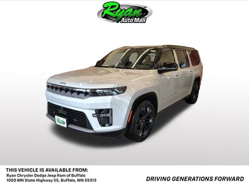 2026 Jeep Grand Wagoneer L Summit Obsidian