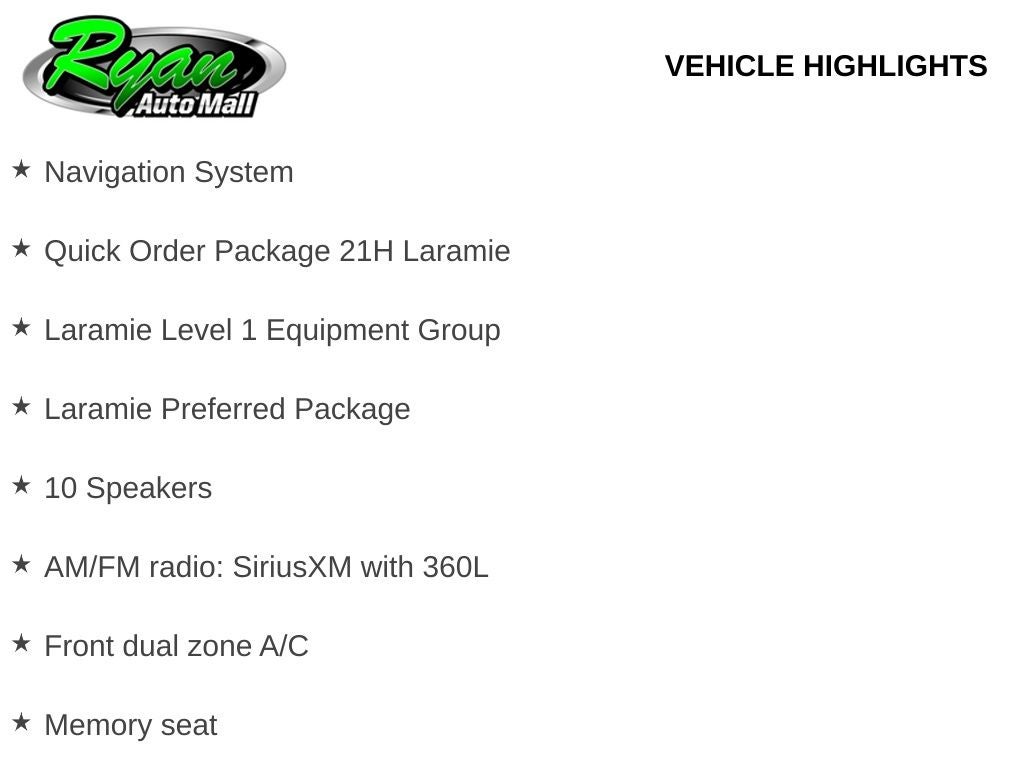 2026 RAM 1500 Laramie