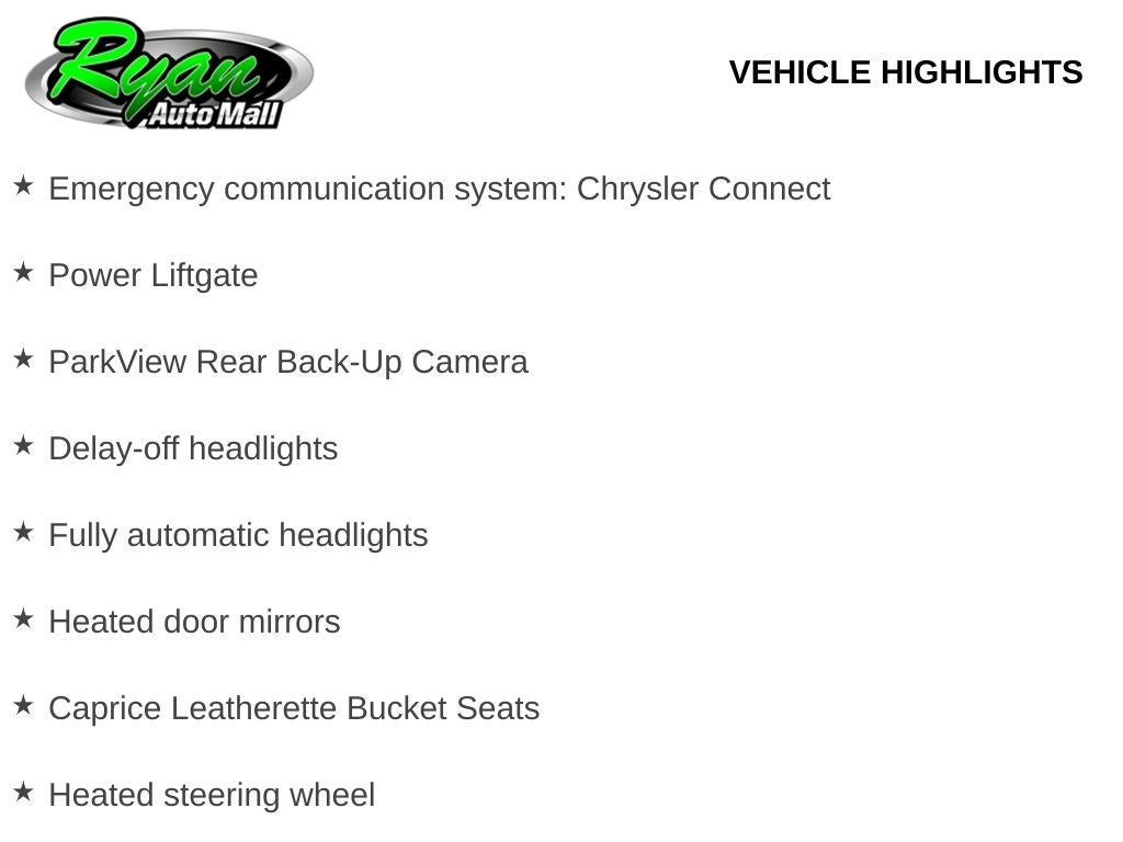 2026 Chrysler Voyager LX