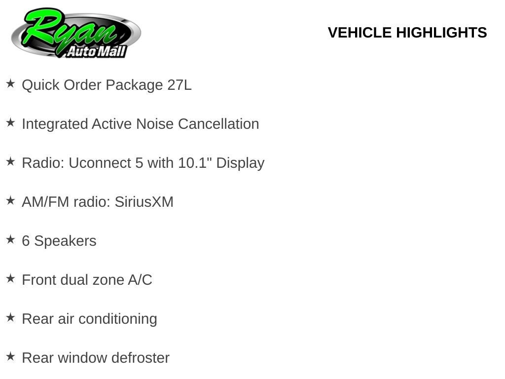 2027 Chrysler Pacifica Select
