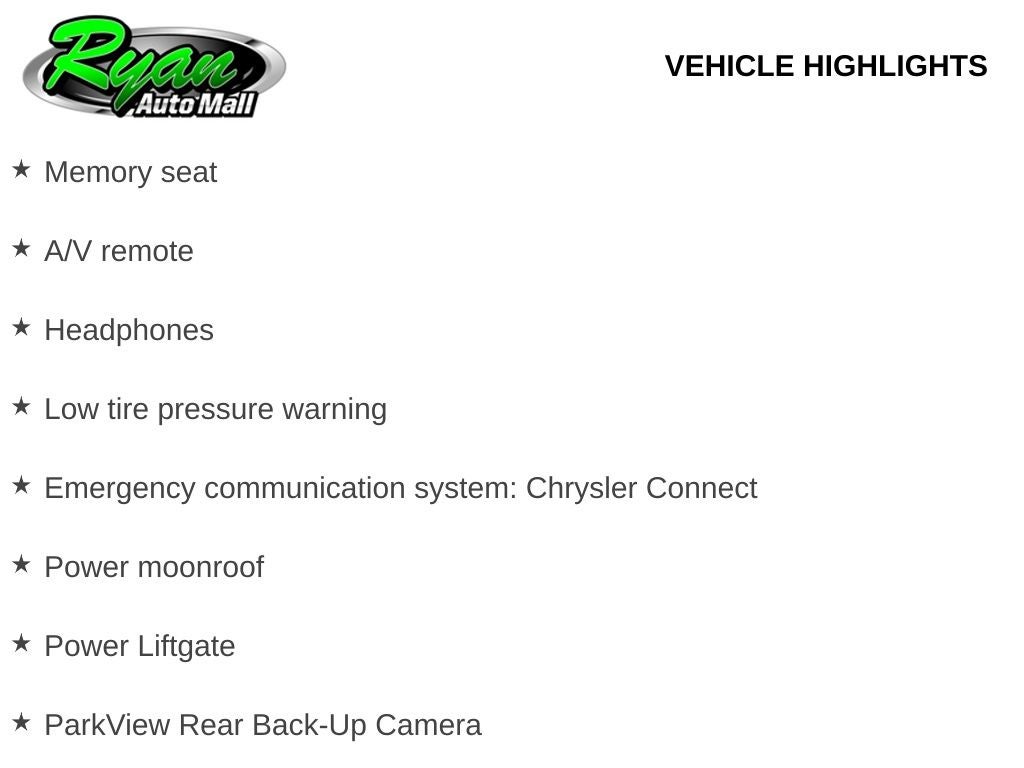 2026 Chrysler Pacifica Pinnacle
