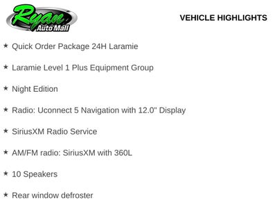 2027 RAM 3500 Laramie