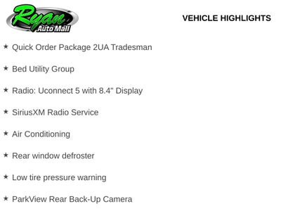 2026 RAM 3500 Tradesman