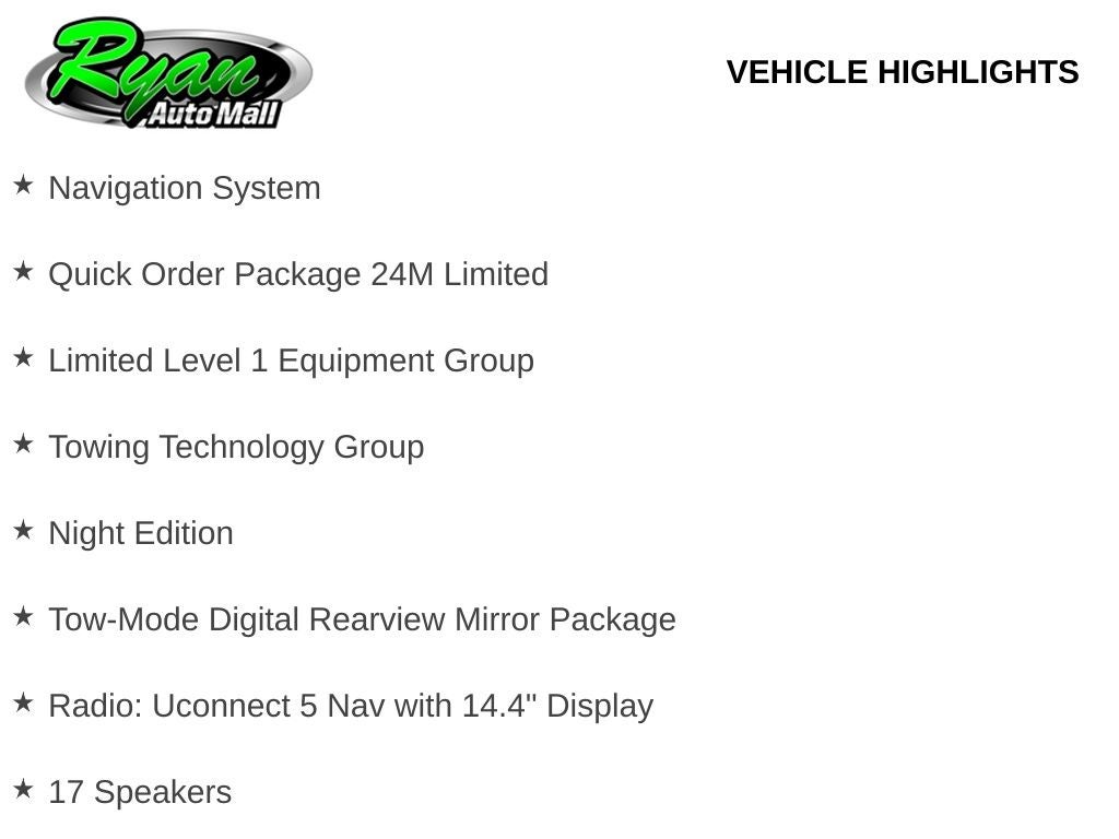 2027 RAM 3500 Limited