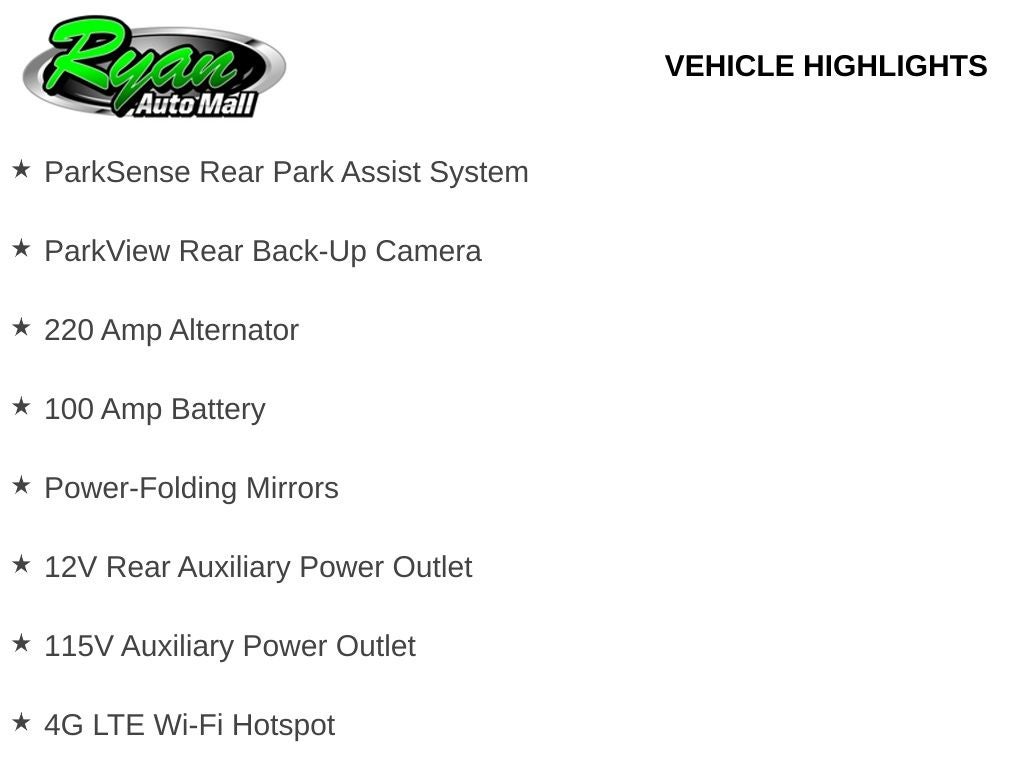 2026 RAM ProMaster 1500 Low Roof