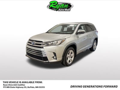 2019 Toyota Highlander Hybrid Limited Platinum