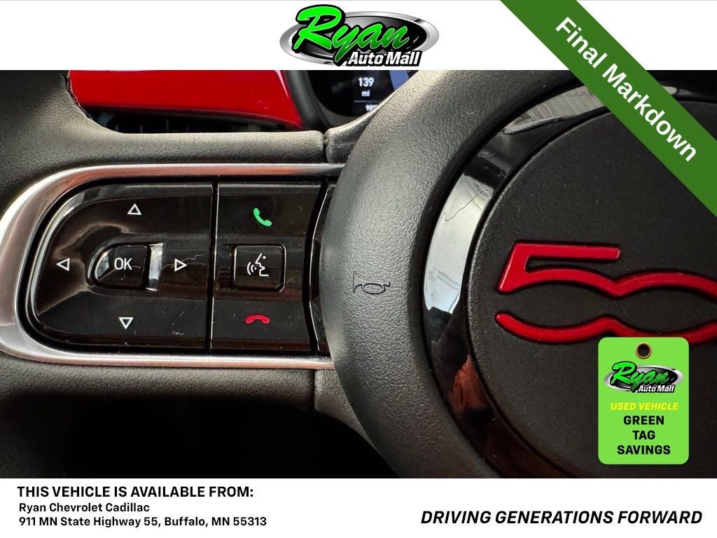 2024 FIAT 500e Battery Electric