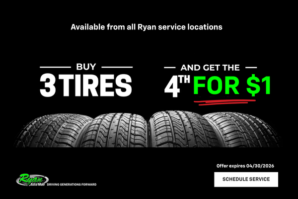 Buy 3 tires get 1 free
