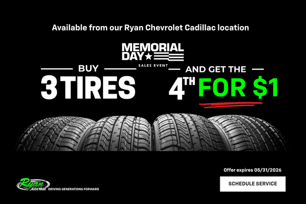 Ryan Auto Mall’s Offer On Tires