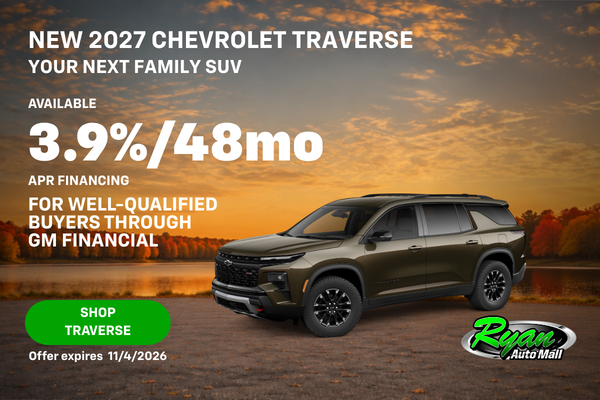 Ryan Auto Mall’s Traverse Inventory