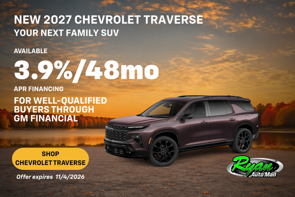 Ryan Auto Mall’s Traverse Inventory