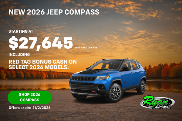 Ryan Auto Mall’s New Jeep Compass Inventory