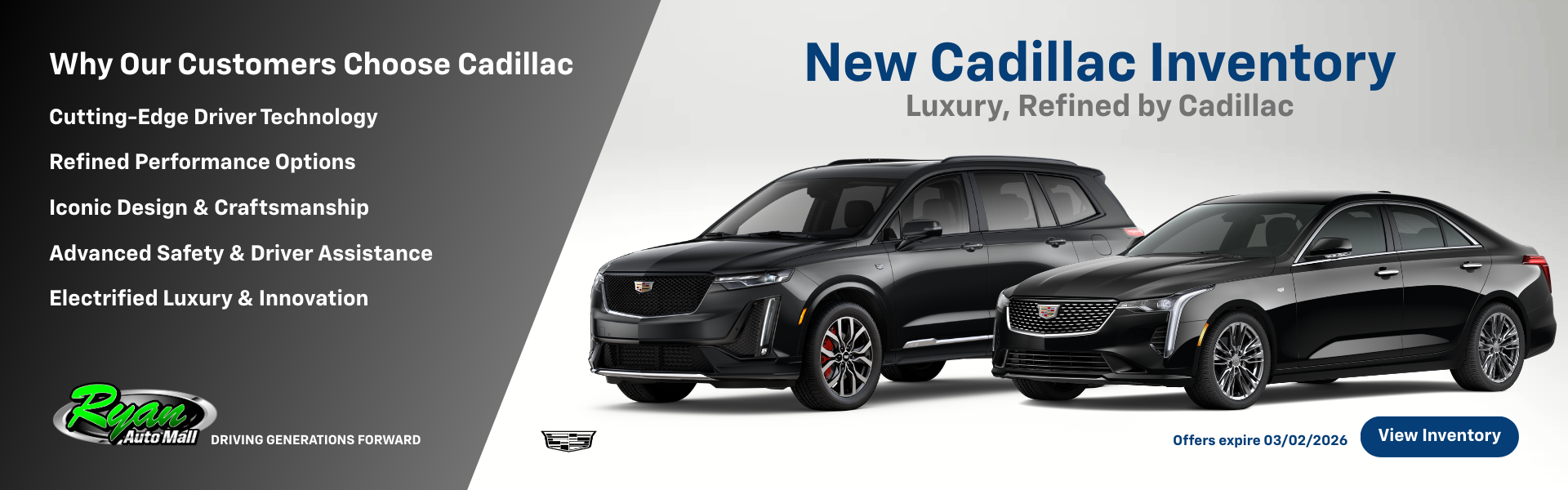 Luxury Cadillac Vehicles