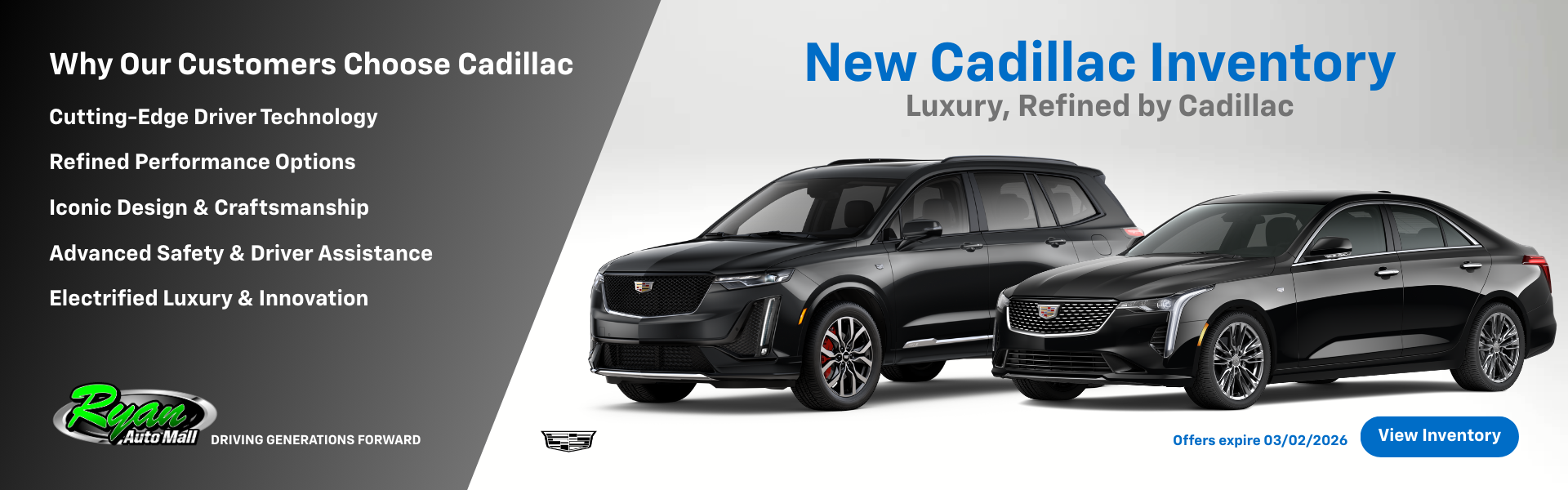 Luxury Cadillac Vehicles