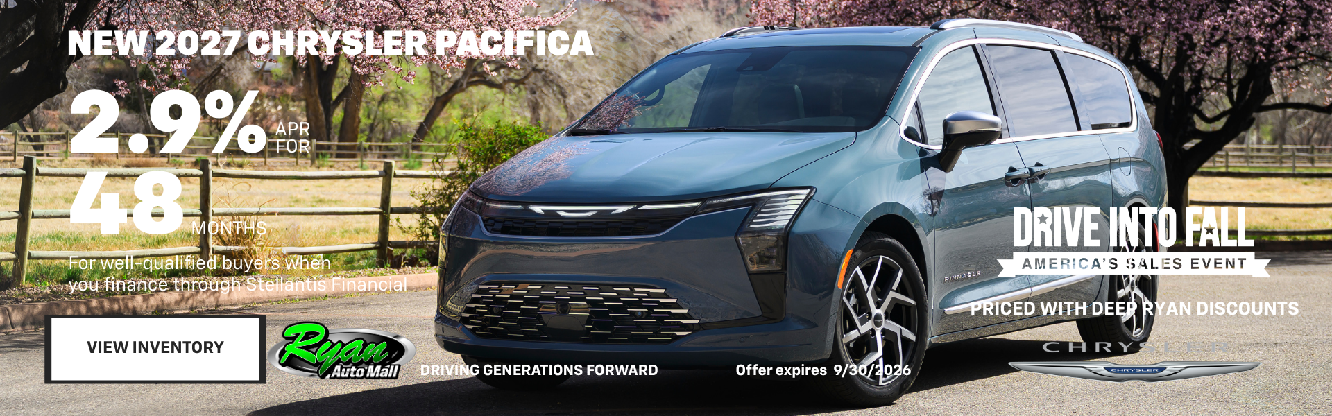 Ryan Auto Mall’s New Chrysler Select Inventory
