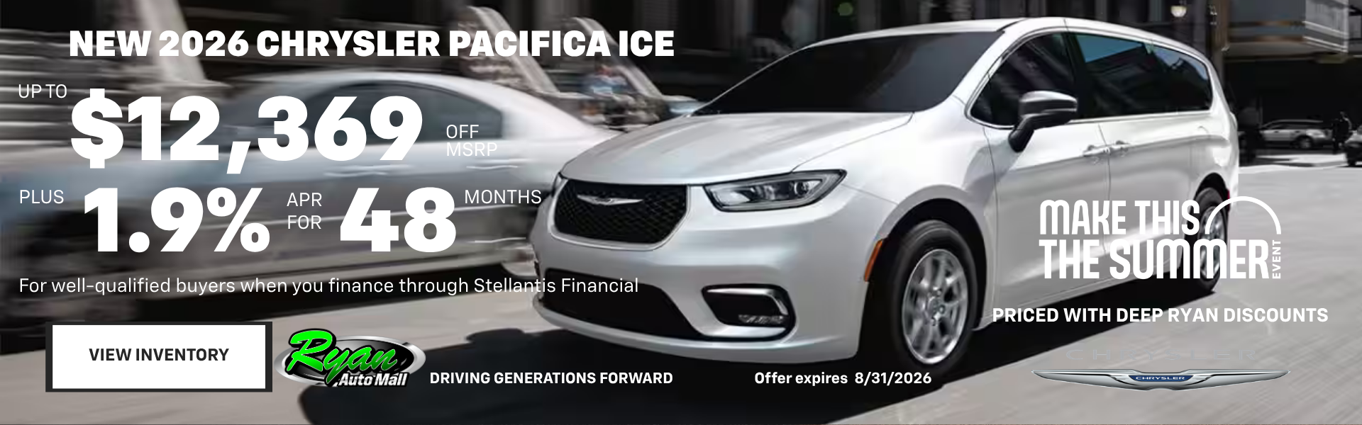 Ryan Auto Mall’s New Chrysler Select Inventory
