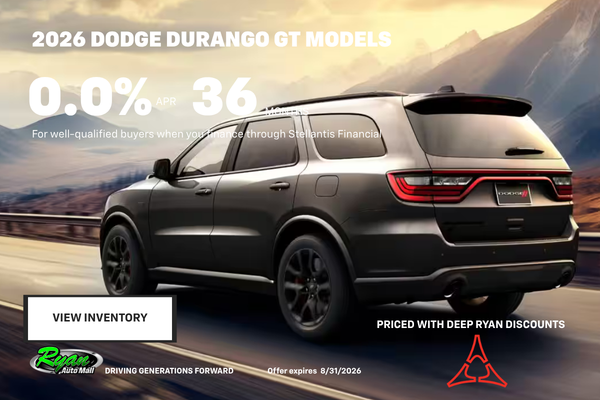 Ryan Auto Mall’s New Dodge Inventory
