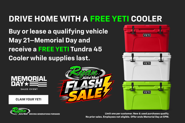 Memorial Day YETI giveaway
