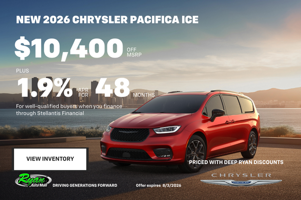 Ryan Auto Mall’s New Chrysler Select Inventory