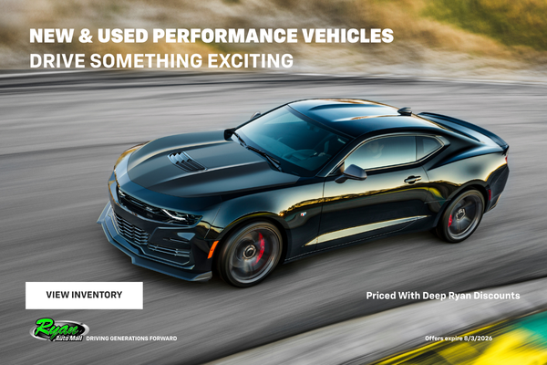 Ryan Auto Mall’s Performance Vehicle Inventory