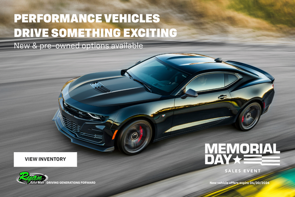 Ryan Auto Mall’s Performance Vehicle Inventory