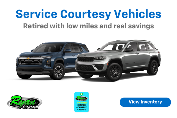 Retired Service Courtesy Vehicles