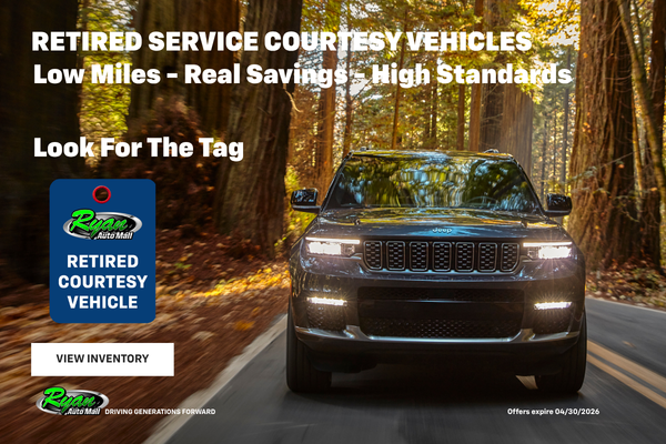 Retired Service Courtesy Vehicles