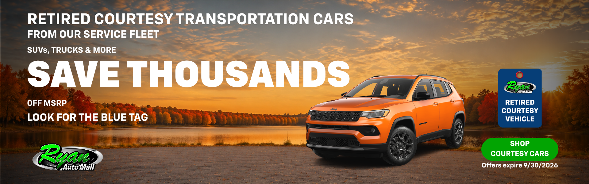 Ryan Auto Mall’s Retired Courtesy Transportation Carsy