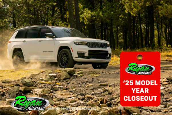 2025 Model Year Closeout